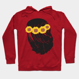 Sunflower headband Hoodie